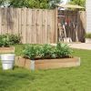 Garden Planter 39.4"x19.7" Solid Pine Wood