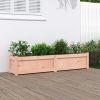 Garden Planter 59.1"x12.2"x12.2" Solid Wood Douglas