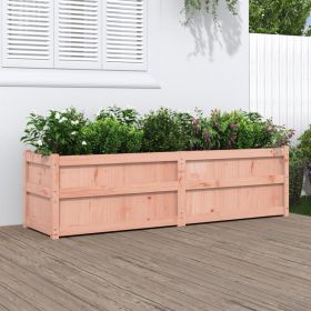 Garden Planter 70.9" x 19.7" x 19.7" Solid Wood Douglas