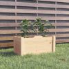 Garden Planter 23.6"x12.2"x12.2" Solid Wood Pine