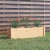 Garden Planter 39.4"x12.2"x12.2" Solid Wood Pine