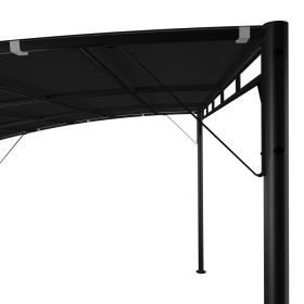 vidaXL Garden Sunshade Awning 157.5"x118.1"x100.4" Anthracite