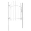 Garden Gate Steel 39.4"x68.9" White