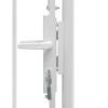 Garden Gate Steel 39.4"x68.9" White