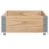 Garden Planter 39.4"x19.7" Solid Pine Wood