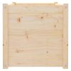 Garden Planter 39.4"x19.7"x19.7" Solid Wood Pine