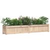 Garden Planter 70.9"x12.2"x12.2" Solid Wood Pine