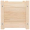 Garden Planter 23.6"x12.2"x12.2" Solid Wood Pine