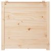 Garden Planter 23.6"x23.6"x23.6" Solid Wood Pine