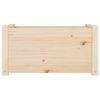 Garden Planter 23.6"x12.2"x12.2" Solid Wood Pine