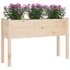 Garden Planter 43.3"x12.2"x27.6" Solid Wood Pine