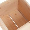 Garden Planter 19.7"x19.7"x19.7" Solid Wood Pine