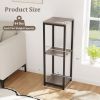 Metal Plant Stand Corner Plant Holder with Anti-tipping Device