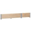 Garden Planter 39.4"x19.7" Solid Pine Wood