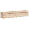 Garden Planter 59.1"x12.2"x12.2" Solid Wood Pine