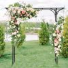 81 Inch Garden Arbor Metal Archway for Climbing Plants