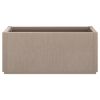 Garden Planter Light Brown 31.5"x14.2"x13.8" PP