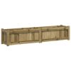 Garden Planter 59.1"x12.2"x12.2" Impregnated Wood Pine