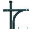 Garden Fence Gate 39.4"x39.4" Green