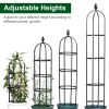 2 Packs Garden Obelisk Trellis 5.9FT Plants Tower for Climbing Plants Flower Vegetable Vine