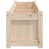 Garden Planter 59.1"x12.2"x12.2" Solid Wood Pine