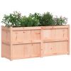 Garden Planter 59.1" x 19.7" x 27.6" Solid Wood Douglas