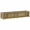 Garden Planter 59.1"x12.2"x12.2" Impregnated Wood Pine