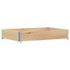 Garden Planter 47.2"x31.5" Solid Pine Wood