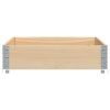 Garden Planter 47.2"x31.5" Solid Pine Wood