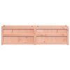 Garden Planter 70.9" x 19.7" x 19.7" Solid Wood Douglas