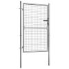 Garden Gate Galvanized Steel 41.3"x68.9" Silver