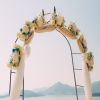 8 Feet 4 Inch High Gothic Steel Rose Arch