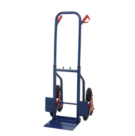 Stainless Steel Warehouse Trolley Blue