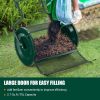 Lawn Care Tools Peat Moss Spreader with U-shape Handle