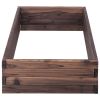 Elevated Wooden Garden Planter Box Bed Kit