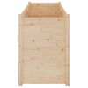 Garden Planter 59.1"x19.7"x27.6" Solid Wood Pine