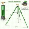 360 Degree Rotation Impact Sprinkler on Tripod Base Set of 2