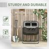 Tumbling Compost Bin  for Garden Kitchen Yard Outdoor Usage