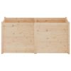 Garden Planter 59.1"x19.7"x27.6" Solid Wood Pine