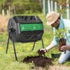 Tumbling Compost Bin  for Garden Kitchen Yard Outdoor Usage